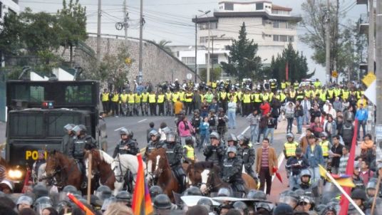 54 Protest indiánov