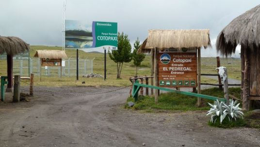 13 Vstup do NP Cotopaxi
