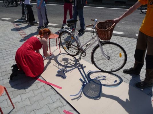 Ako zachytiť bike v životnej veľkosti.