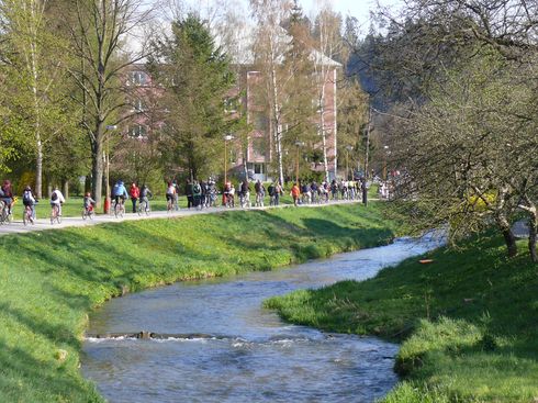Ako v Kodani v rannej špičke.